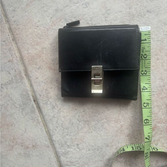 Gucci logo wallet coin purse money accessory check book id credit card holder - Picture 8 of 9